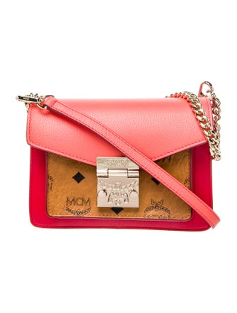 MCM Leather Top Handle Bag