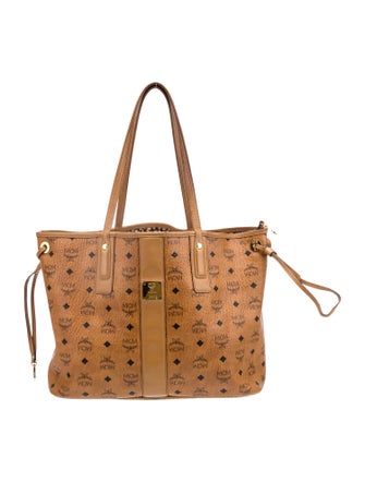 MCM Monogram Top Handle Bag