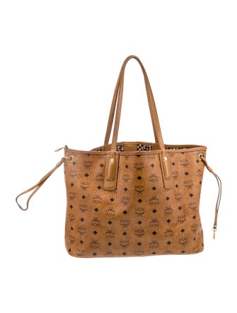 MCM Monogram Top Handle Bag