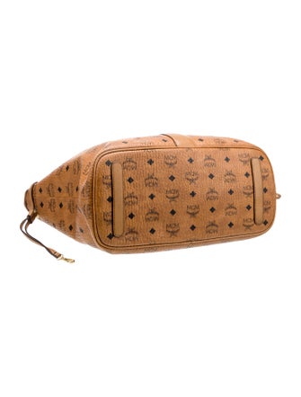 MCM Monogram Top Handle Bag