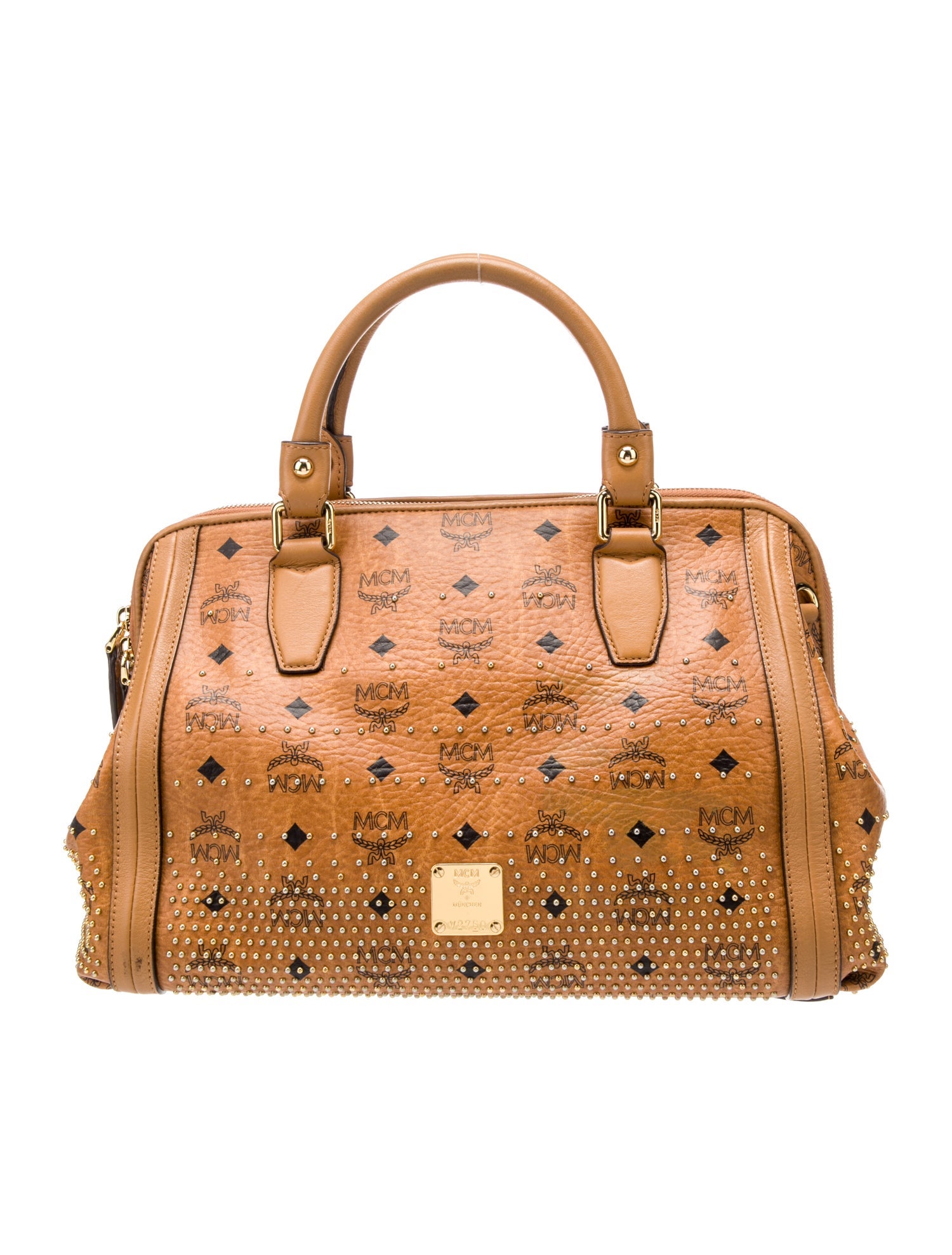 MCM Top Handle Bag