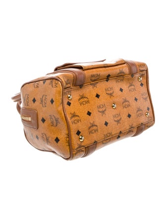 MCM Monogram Top Handle Bag