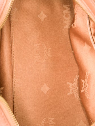 MCM Monogram Top Handle Bag