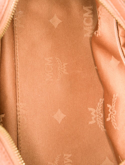 MCM Monogram Top Handle Bag