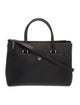 MCM Saffiano Leather Top Handle Bag