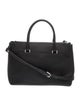 MCM Saffiano Leather Top Handle Bag