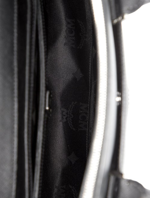 MCM Saffiano Leather Top Handle Bag