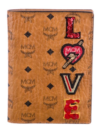 MCM Leather Printed Bifold Wallet