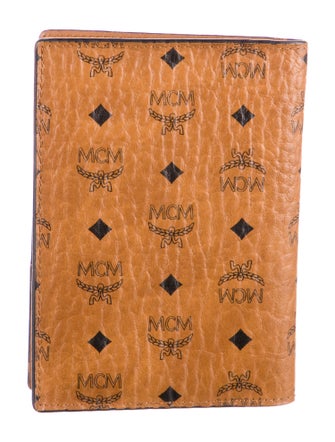 MCM Leather Printed Bifold Wallet