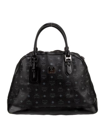 MCM Monogram Top Handle Bag