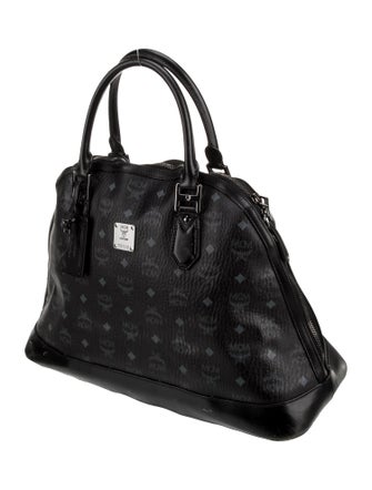 MCM Monogram Top Handle Bag