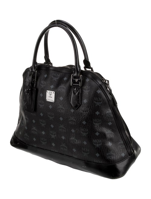 MCM Monogram Top Handle Bag
