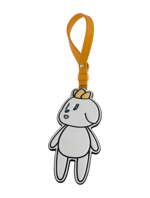 MCM Logo Bear Keychain