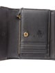 MCM Monogram Pattern Leather Compact Wallet