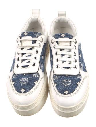 MCM Denim Sneakers
