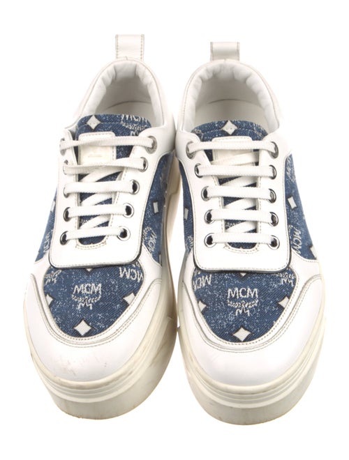 MCM Denim Sneakers