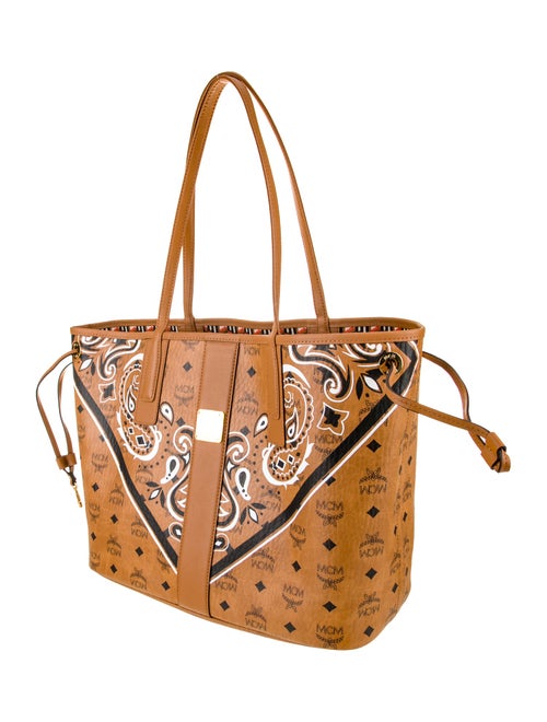 MCM Leather Bucket Bag