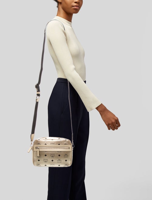 MCM Leather Crossbody Bag