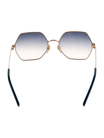 MCM Square Gradient Sunglasses