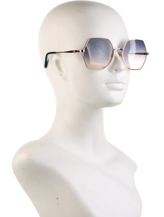 MCM Square Gradient Sunglasses