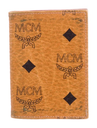 MCM Leather Printed Bifold Wallet