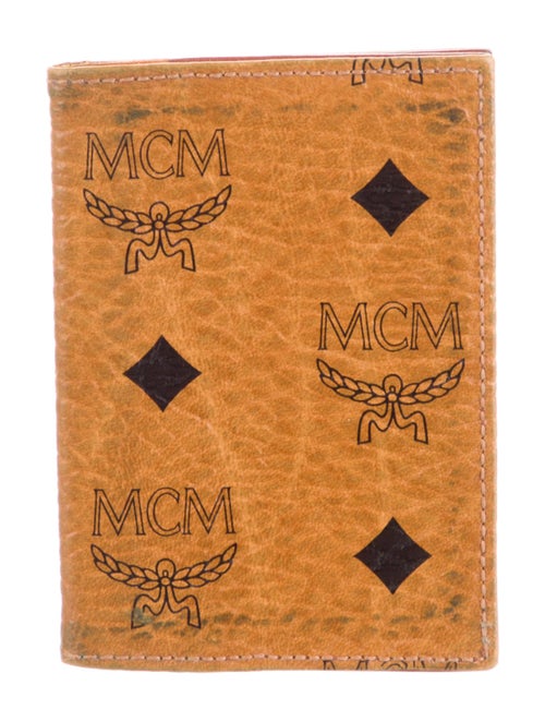 MCM Leather Printed Bifold Wallet