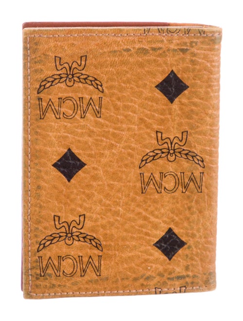 MCM Leather Printed Bifold Wallet