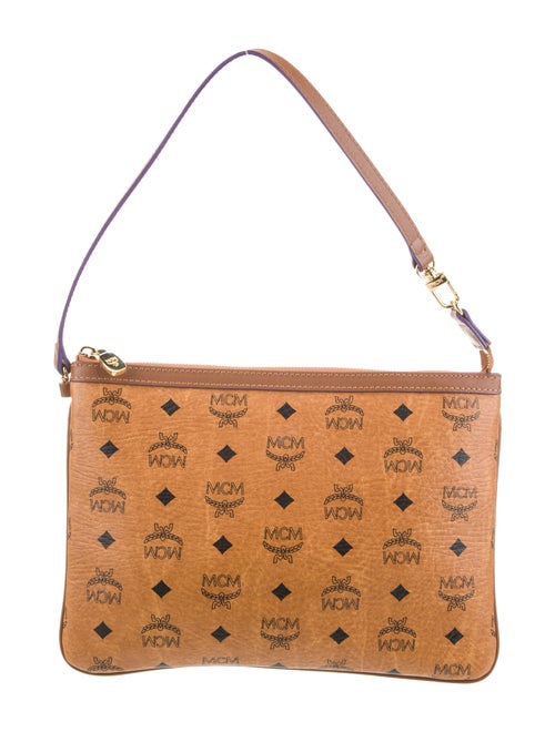 MCM Visetos Top Handle Bag