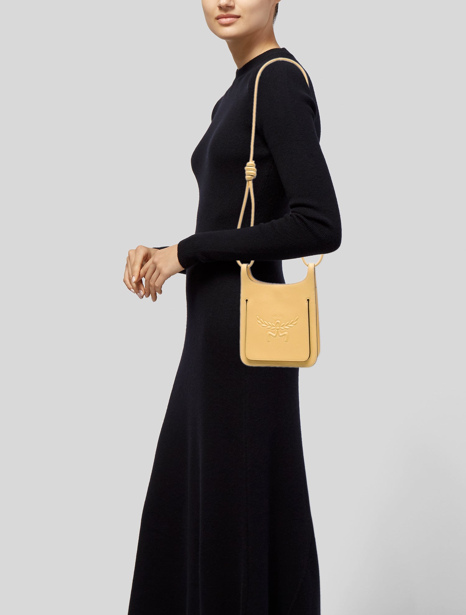 MCM Leather Crossbody Bag