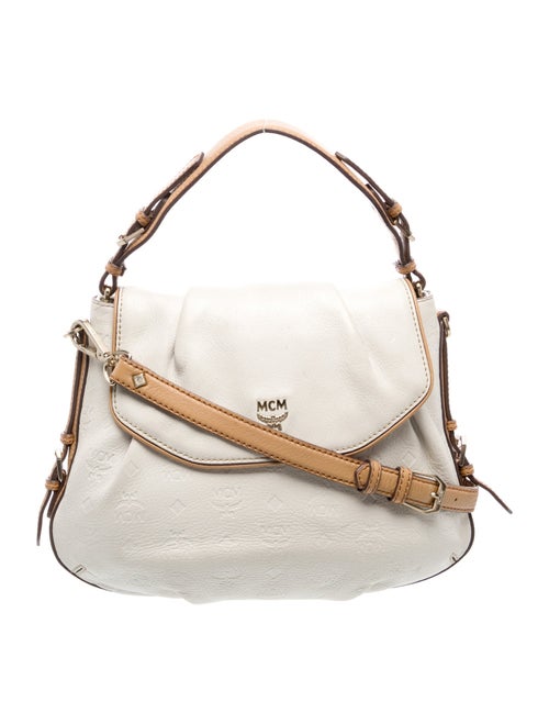 MCM Leather Top Handle Bag