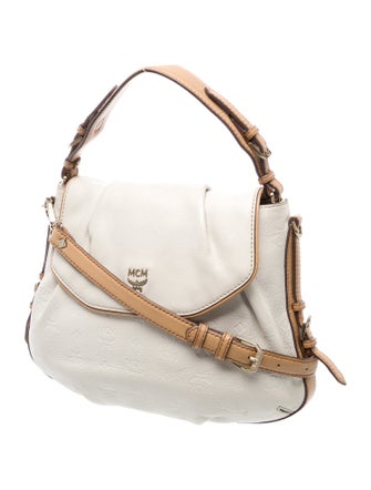 MCM Leather Top Handle Bag