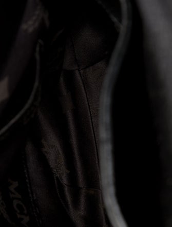 MCM Leather Top Handle Bag