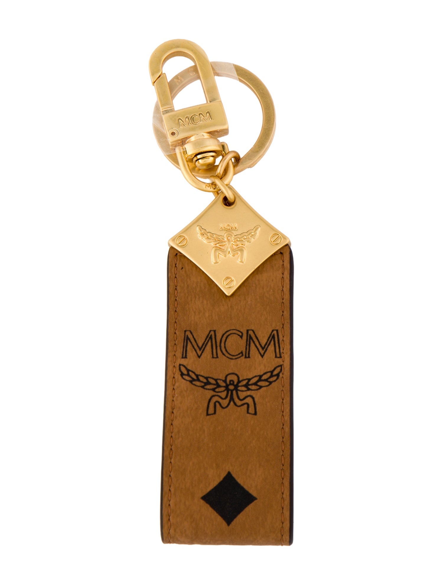 MCM Logo Keychain