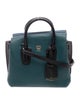 MCM Leather Top Handle Bag