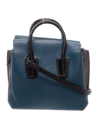 MCM Leather Top Handle Bag