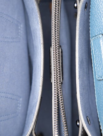 MCM Leather Top Handle Bag