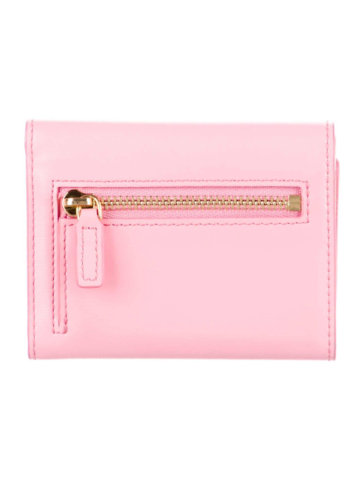 MCM Leather Compact Wallet