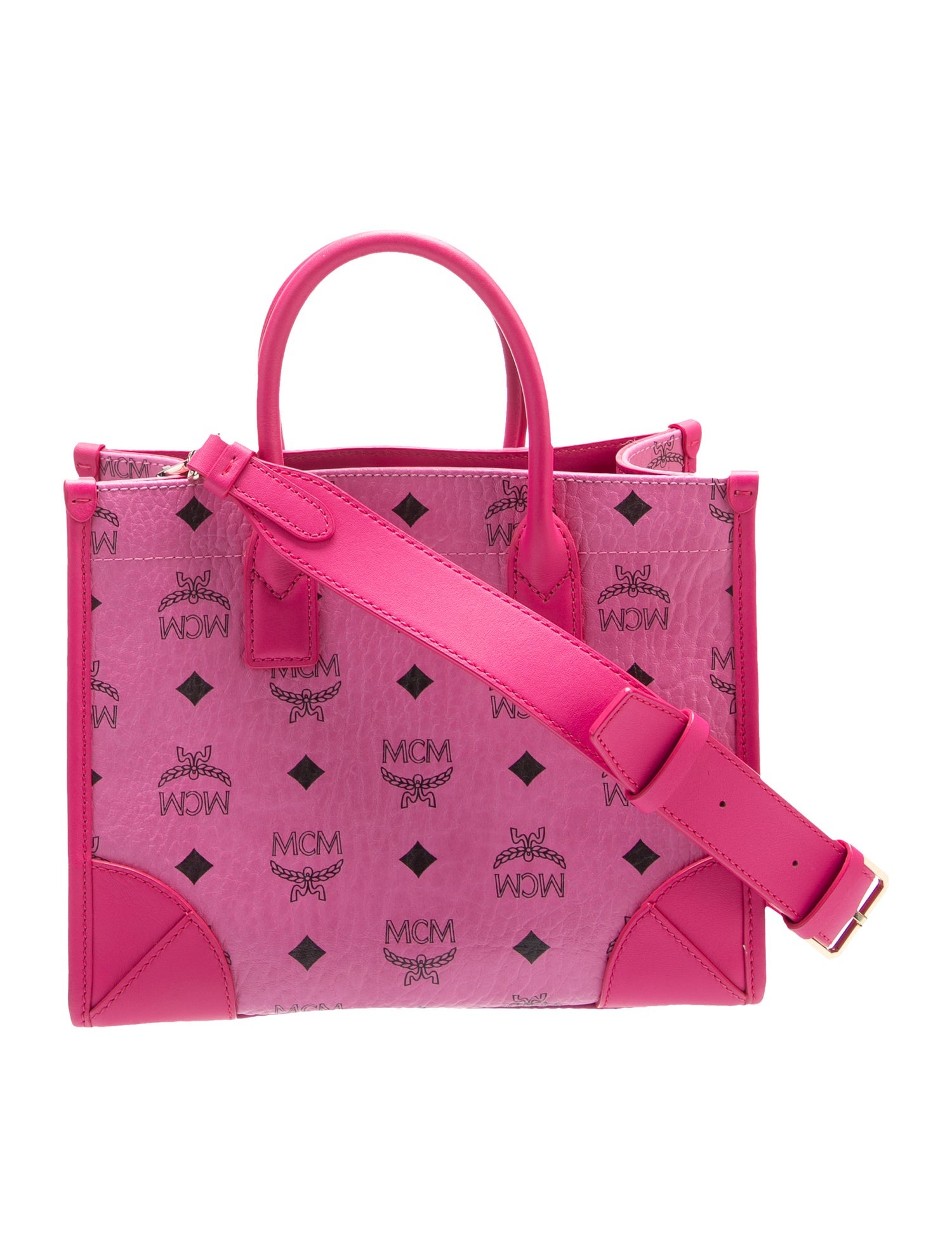 MCM Leather Munchen Small