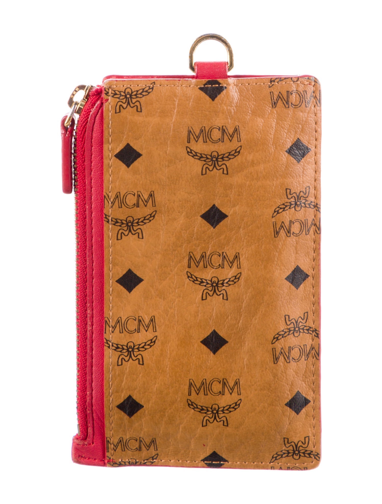 MCM Leather Printed Bifold Wallet