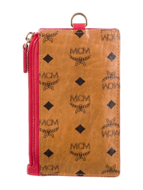 MCM Leather Printed Bifold Wallet