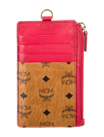 MCM Leather Printed Bifold Wallet