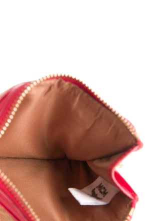 MCM Leather Printed Bifold Wallet