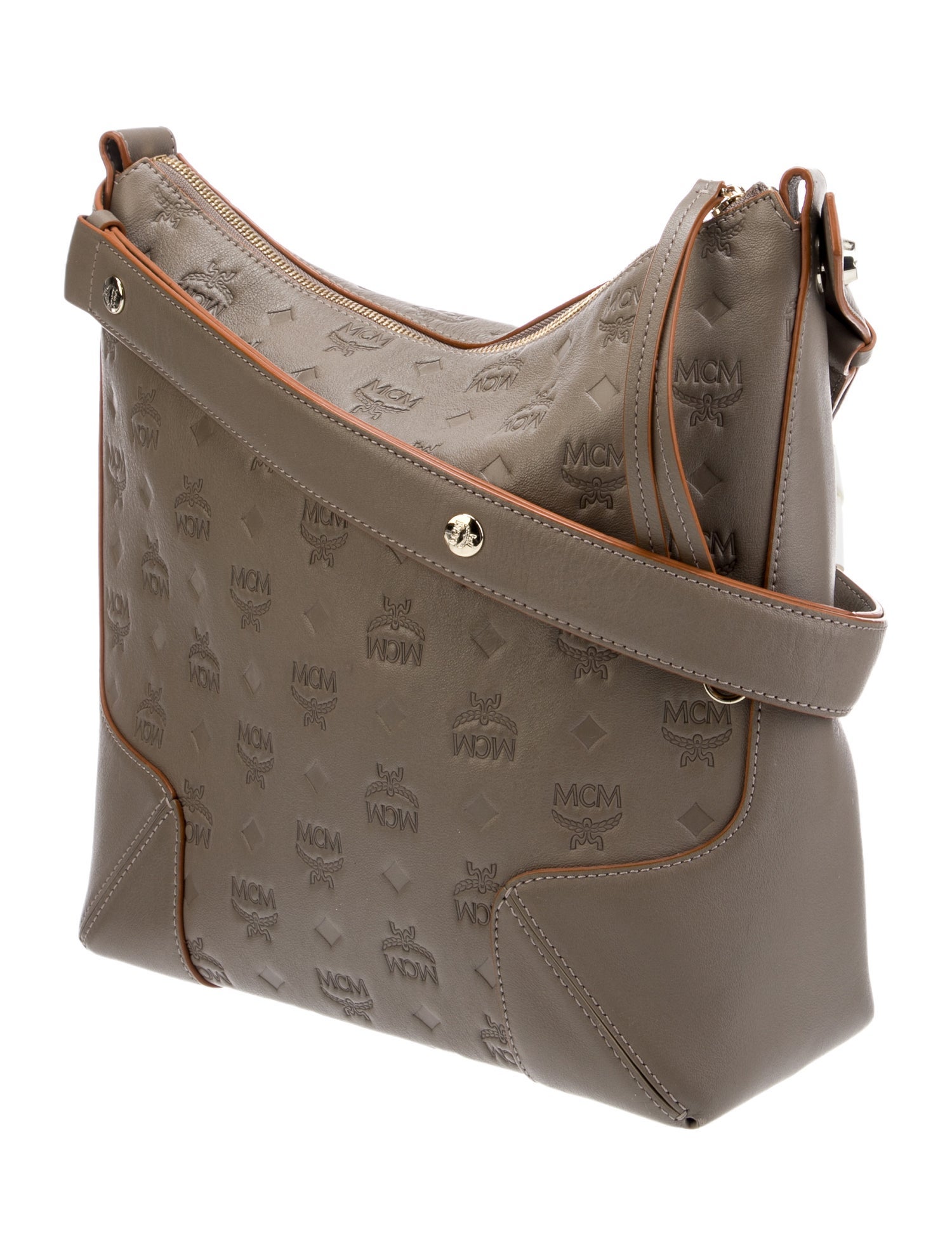 MCM Leather Shoulder Bag