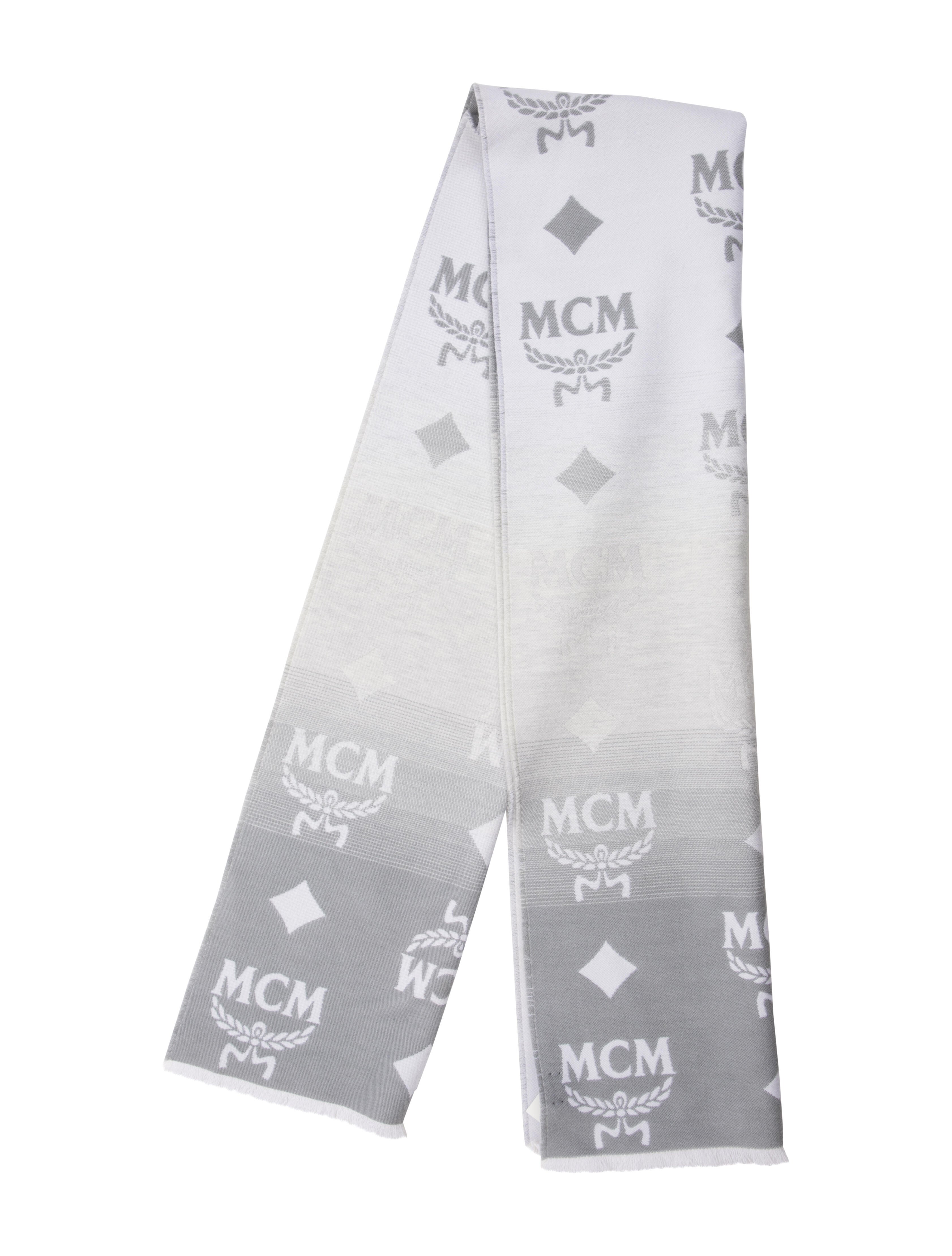 MCM Wool Printed Scarf