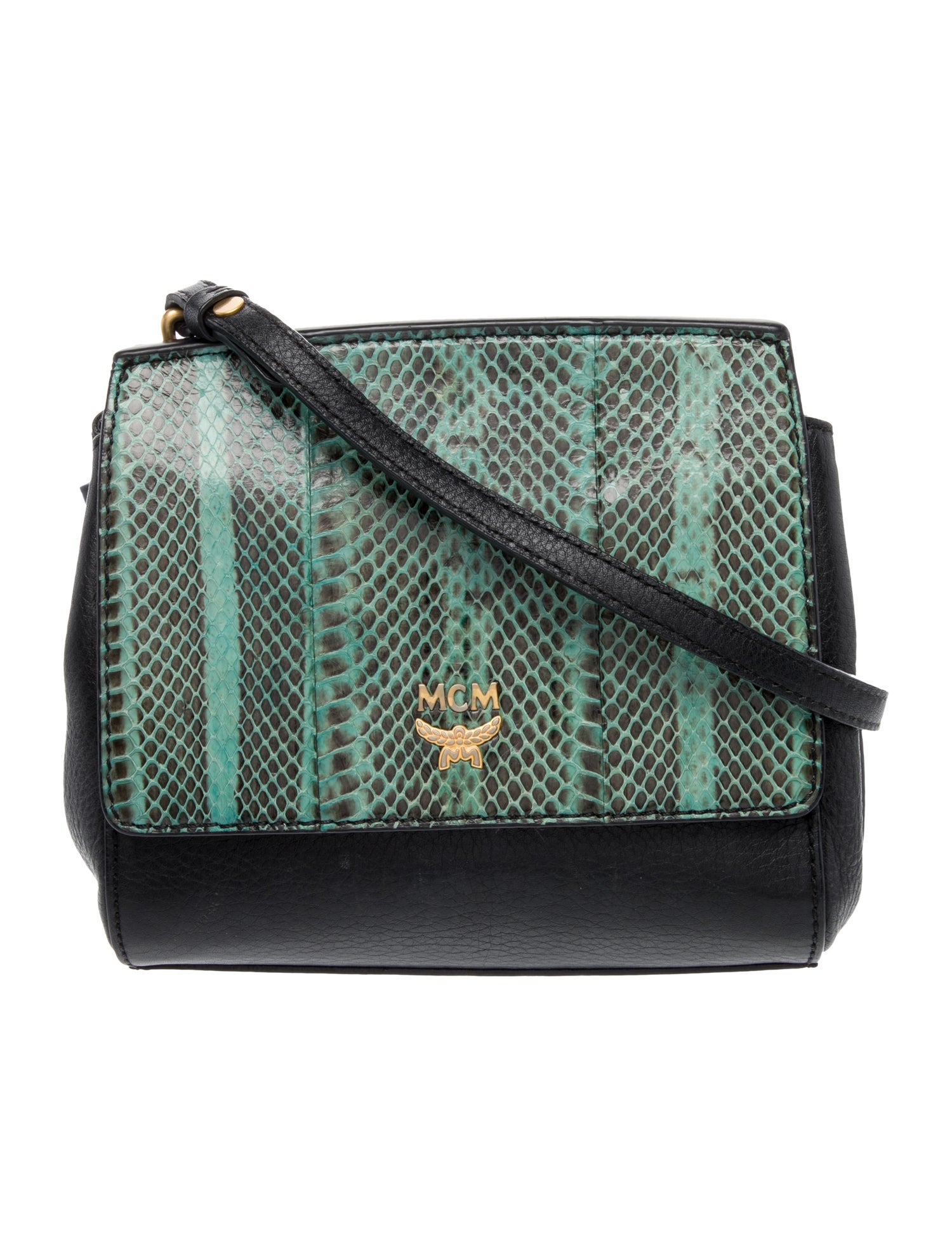 MCM Leather Shoulder Bag