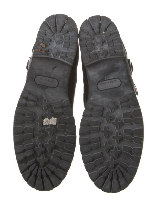 MCM Leather Moto Boots