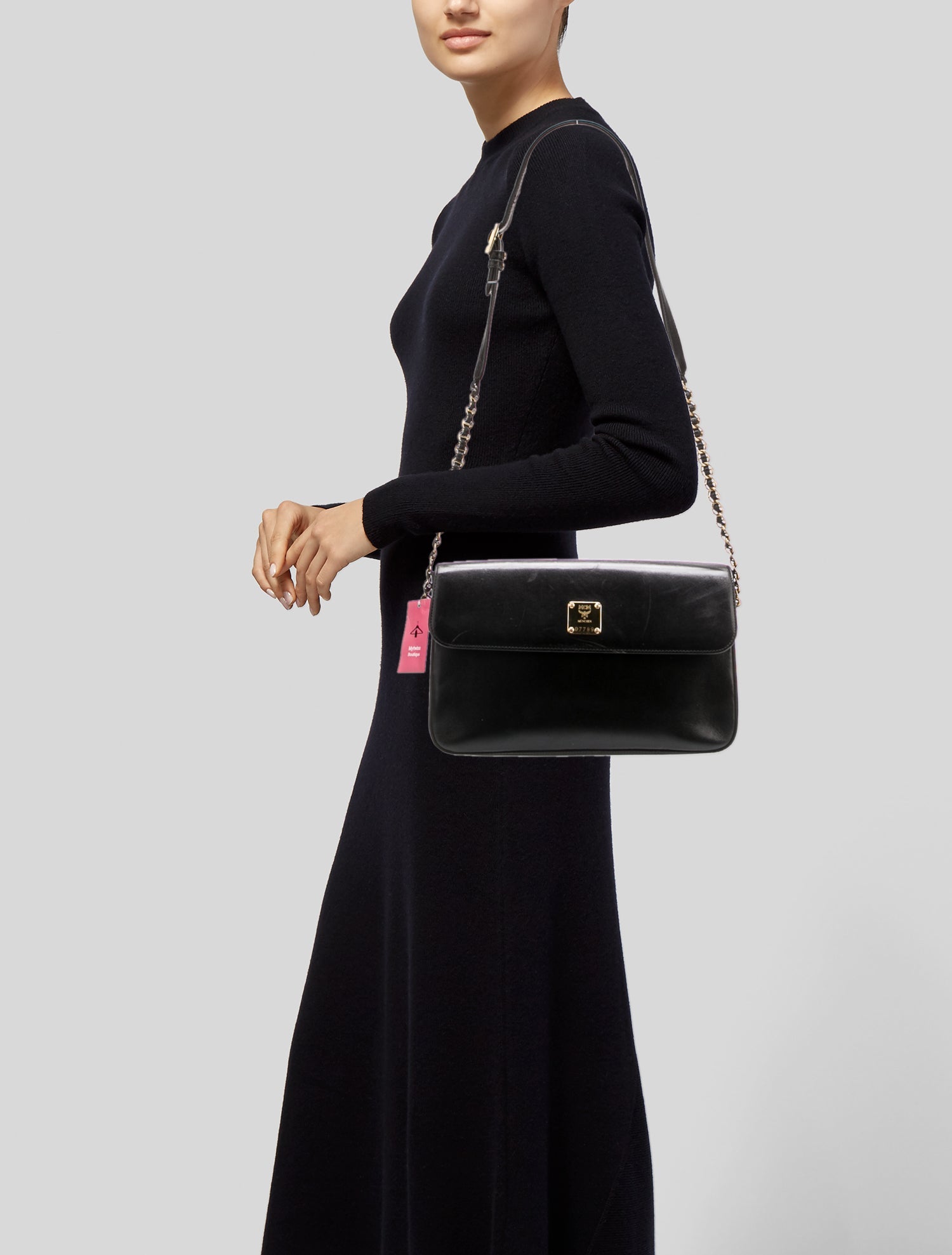 MCM Leather Crossbody Bag Vintage