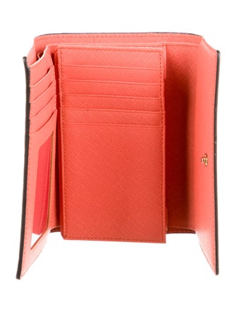 MCM Viestos Leather Compact Wallet