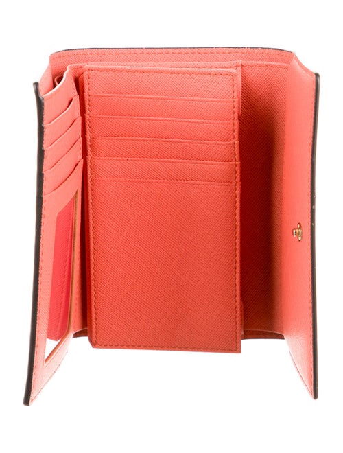 MCM Viestos Leather Compact Wallet