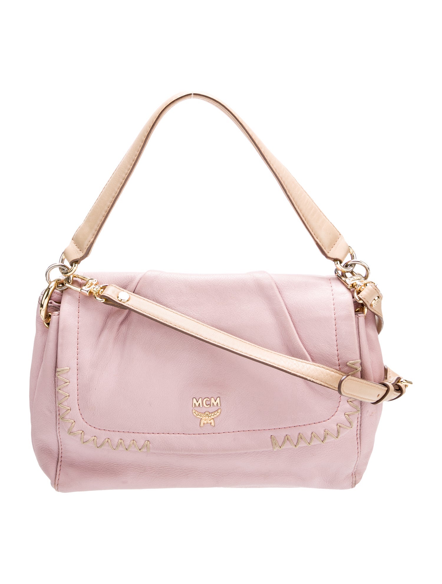 MCM Leather Crossbody Bag